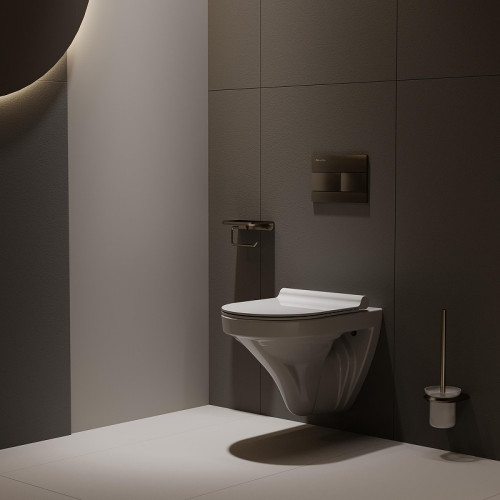 Унитаз Knotlor Flow WC51WG подвесной цвет Белый с сиденьем Микролифт