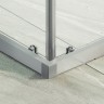 Душевой уголок Maybah Glass MGY-1323-5 900x900x1950 раздвижной профиль Хром матовый стекло прозрачное