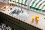 Кухонная мойка Alveus Elegant 30 LEI 90 FI 810x510 1126349 Перфорированная сталь нержавеющая сталь встраиваемый