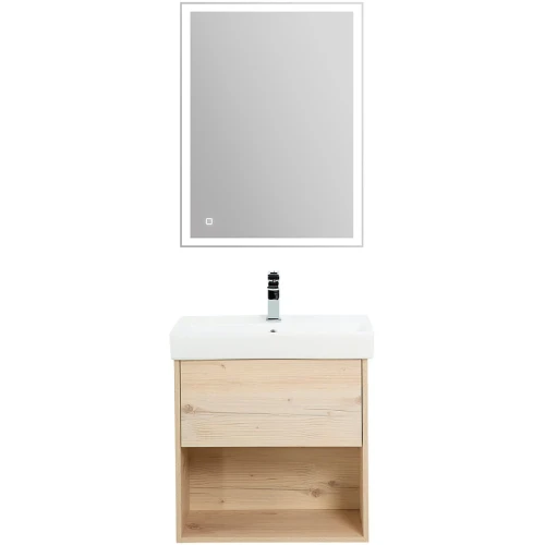 Тумба под раковину BelBagno Neon 60 NEON-600-1C-SO-PB подвесная Pino Bianco МДФ / ЛДСП