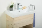 Тумба под раковину BelBagno Neon 60 NEON-600-1C-SO-PB подвесная Pino Bianco МДФ / ЛДСП