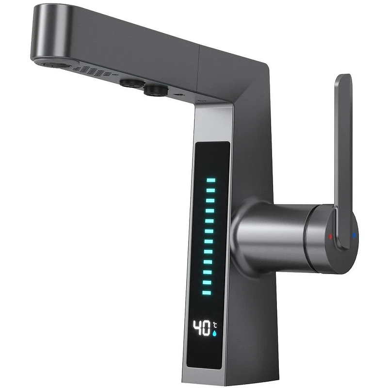Смеситель для раковины Black&White Sky Day SD3029GM 3029GM Gun Metal
