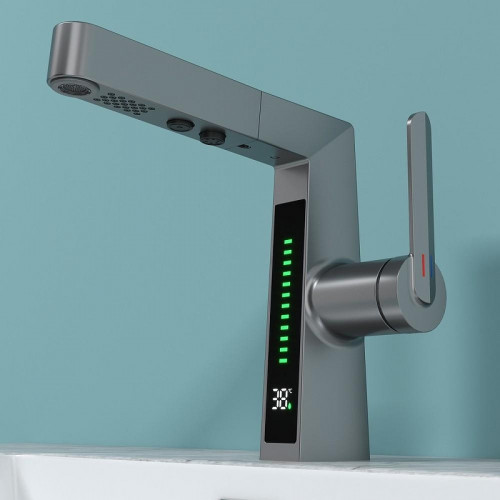 Смеситель для раковины Black&amp;White Sky Day SD3029GM 3029GM Gun Metal