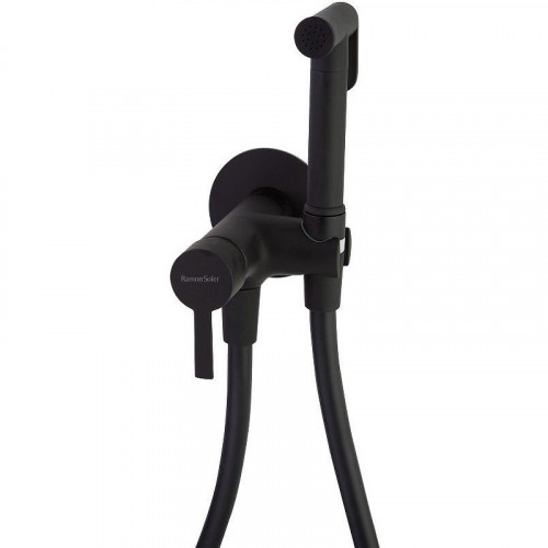 Гигиенический душ со смесителем Ramonsoler Drako 336801WCNM Черный матовый