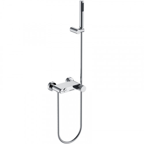 Смеситель для ванны Boheme Stick 123-CRCR.3 Хром латунь на стену