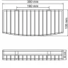 Полка корзина WasserKRAFT K-141133 Хром