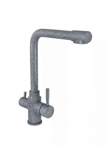 Смеситель для кухни Wisent W4355-3-24 цвет Графит