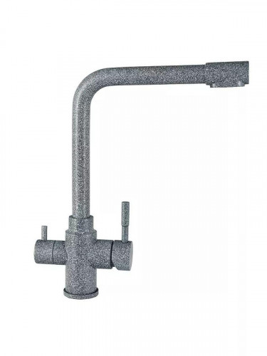 Смеситель для кухни Wisent W4355-3-24 цвет Графит