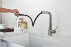 Смеситель для кухни AQUAme Cucina AQM9902BN цвет Никель шлифованный
