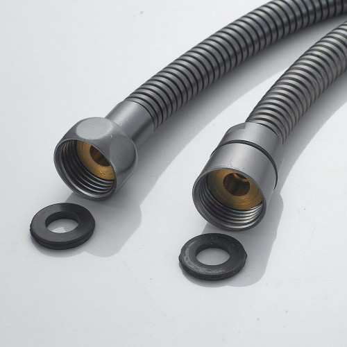 Смеситель для ванны Shevanik S4002T цвет Оружейная сталь