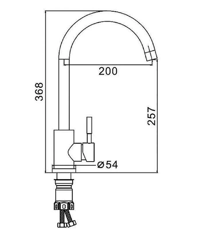 Кухонная мойка Ulgran Quartz Prima 780-03 Десерт со смесителем Frap F40899 Нержавеющая сталь