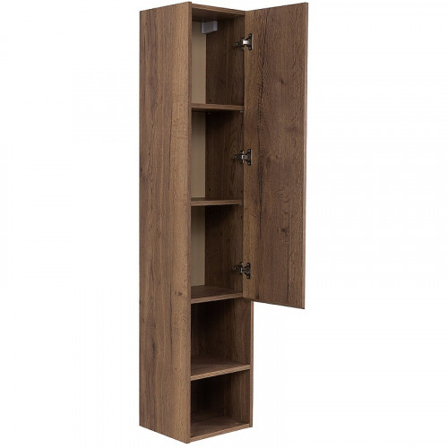 Шкаф пенал BelBagno Kraft 33 R KRAFT-1600-1A-SC-RT-R подвесной Rovere Tabacco МДФ / ЛДСП