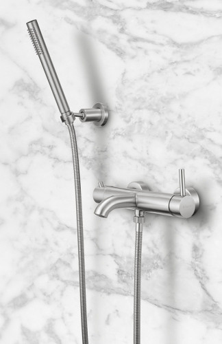 Смеситель для душа Milacio Ultra MCU.350.SS Нержавеющая сталь нержавеющая сталь на стену