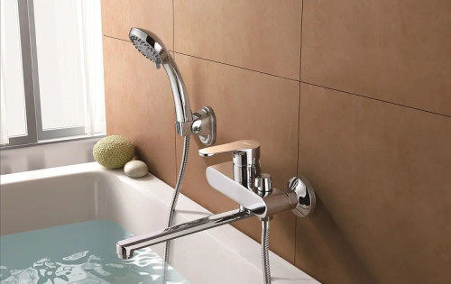 Смеситель для ванны Shevanik S5622 универсальный цвет Хром