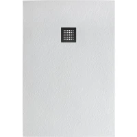 Душевой поддон из искусственного камня BelBagno Uno 120x80 TRAY-MR-UNO-AH-120/80-35-W-NO Белый