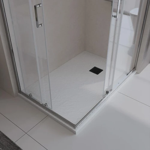 Душевой поддон из искусственного камня BelBagno Uno 120x80 TRAY-MR-UNO-AH-120/80-35-W-NO Белый