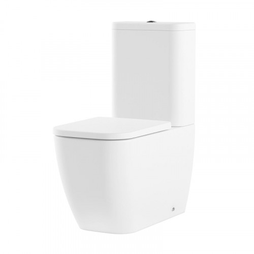 Унитаз компакт Lavinia Boho One 3302001P цвет Белый глянцевый с бачком и сиденьем Микролифт