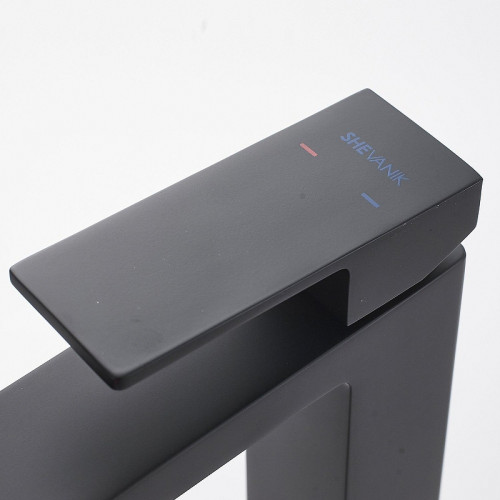 Смеситель для раковины Shevanik S9601H цвет Черный