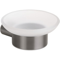 Мыльница Bemeta Grino 173108040 цвет Графит