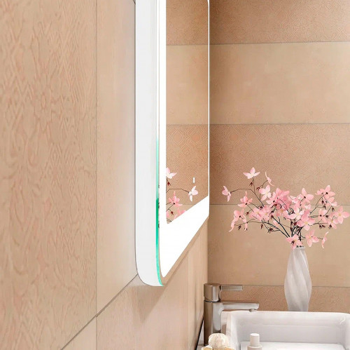 Зеркало Континент Velvette 900x700 ЗЛП1199 с подсветкой с сенсорным выключателем стекло