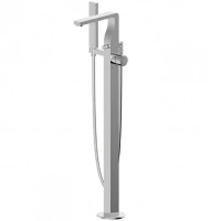 Смеситель для ванны Bravat Arc F66061C-B3-ENG напольный Хром латунь на пол
