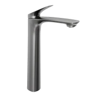 Смеситель для раковины Abelsberg Perfecta INF60102GM цвет Космическая сталь