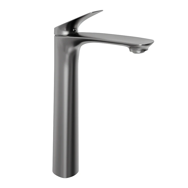 Смеситель для раковины Abelsberg Perfecta INF60102GM цвет Космическая сталь
