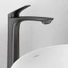 Смеситель для раковины Abelsberg Perfecta INF60102GM цвет Космическая сталь