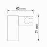 Душевая система WasserKRAFT Berkel A16028 Thermo с термостатом Хром латунь встраиваемый