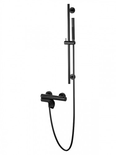 Смеситель для ванны Wonzon &amp; Woghand Loop WW-311-00-508 с термостатом цвет Черный матовый