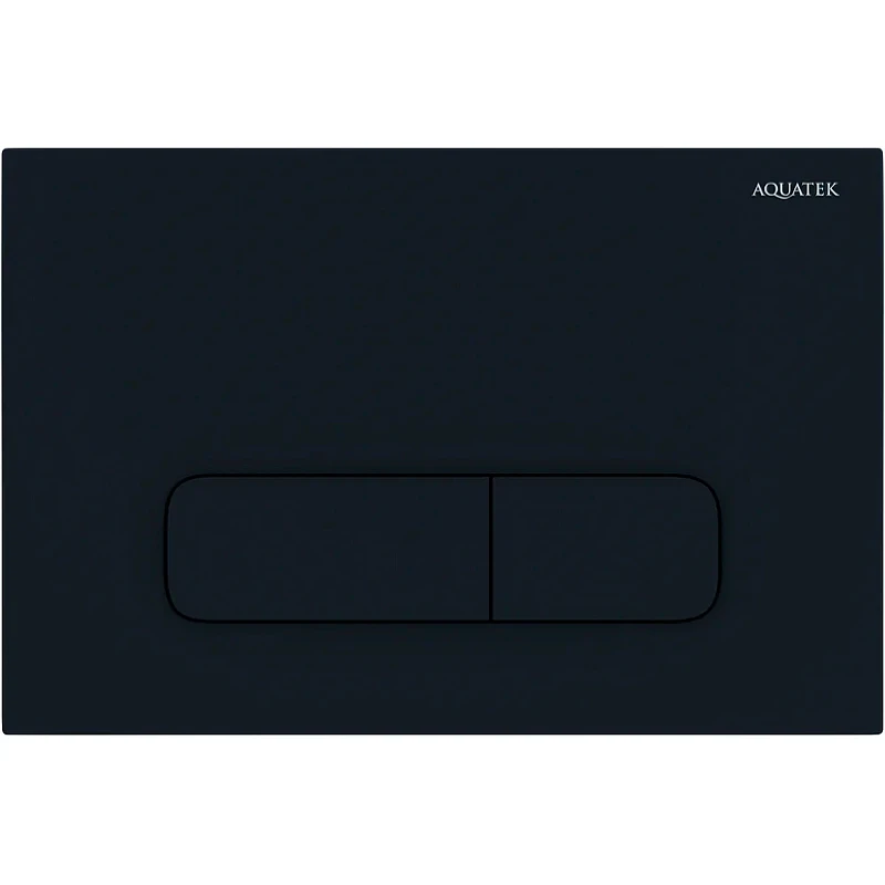 Комплект унитаза с инсталляцией Aquatek Set Aquatek Вега cmp-017 с сиденьем Микролифт и Черной матовой клавишей смыва фаянс подвесной