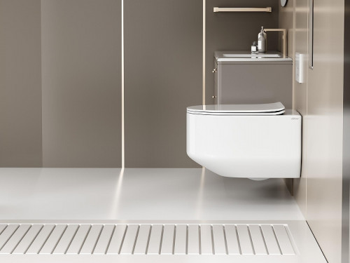 Унитаз Abber Bequem AC1130 подвесной цвет Белый с сиденьем Микролифт