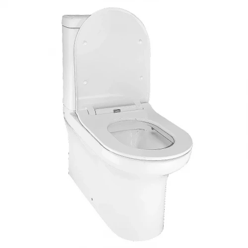 Унитаз-компакт Creo Ceramique Archi AR1002R+RE1001T/AR1001T+AR1003 цвет Белый с бачком и сиденьем Микролифт