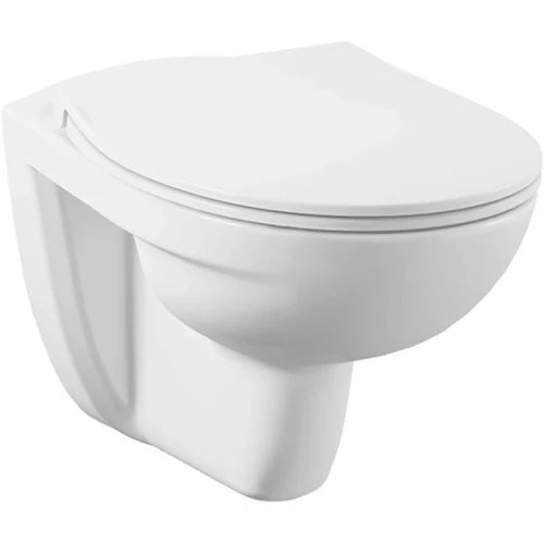 Комплект унитаза с инсталляцией Vitra Normus L-box 9773B003-7206 с сиденьем Микролифт и клавишей смыва Хром глянцевый фарфор подвесной
