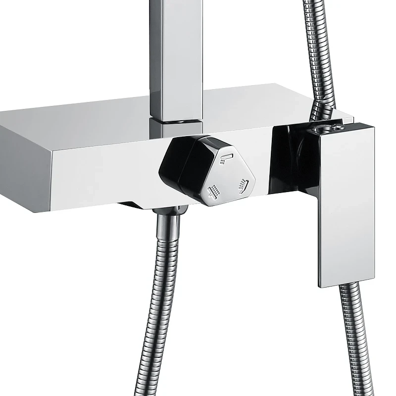 Душевая система Lemark Tropic LM7005C Хром латунь на стену