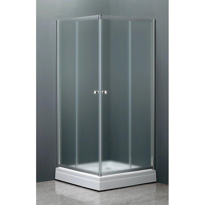 Душевой уголок RGW Dolphin TN-206-J 90x90 28912699-101 профиль Хром стекло рифленое