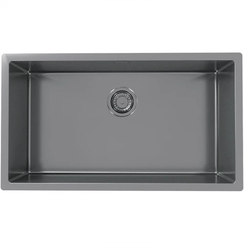 Кухонная мойка Alveus Quadrix 60 Monarch Anthracite 740x400x200 1122730 Антрацит нержавеющая сталь встраиваемый