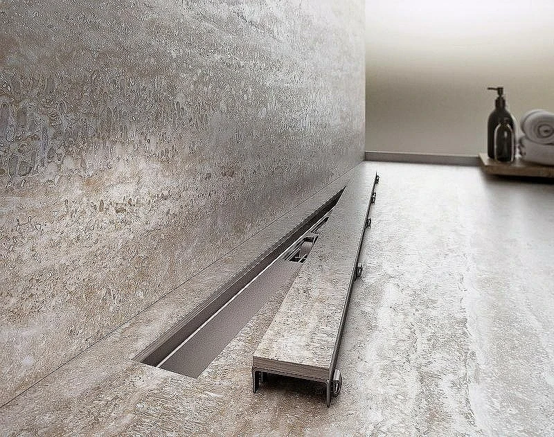 Душевой лоток Alcaplast Marble APZ15S-1150 с решеткой под плитку