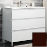 Тумба с раковиной SanVit Авеню-3 75 kavenu375 в цвете Ral Шоколад МДФ / ЛДСП