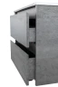 Тумба под раковину BelBagno Kraft 70 KRAFT-700-2C-SO-CG подвесная Cemento Grigio МДФ / ЛДСП