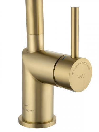 Смеситель для кухни Wonzon &amp; Woghand WW-6018-BG цвет Брашированное золото