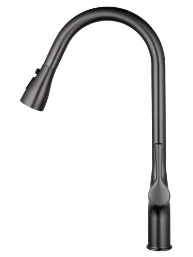 Смеситель для кухни Wonzon &amp; Woghand WW-AE54123-BGG цвет Темный графит