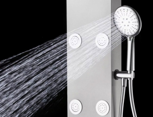 Душевая панель Aquanet Galaxy White 209999 Белая нержавеющая сталь на стену