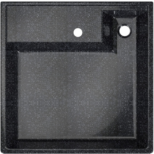 Раковина СанТа Юпитер 60 900141 на стиральную машину Млечный путь искусственный камень (литьевой мрамор) подвесная, на стиральную машину