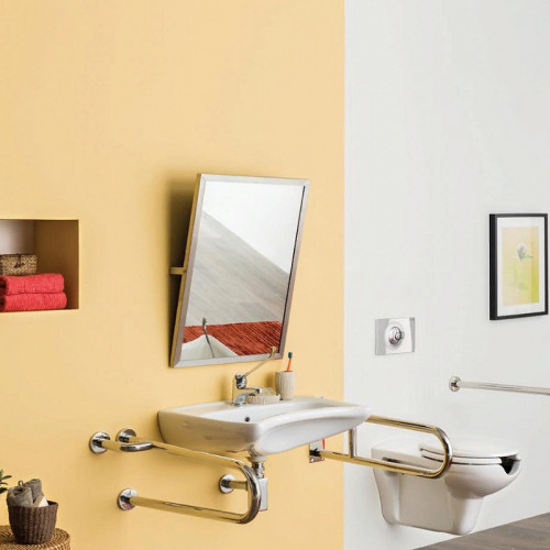 Смеситель для раковины Creavit Home HM1105 Хром латунь