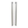 Душевой уголок Black&White Stellar Wind S1220-9090N-GG 90x90 12209090NGG профиль Брашированный никель стекло тонированное
