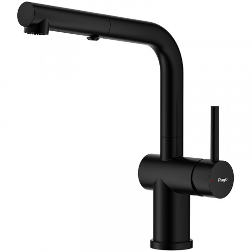 Смеситель для кухни Raglo R86.49.06 Черный матовый латунь