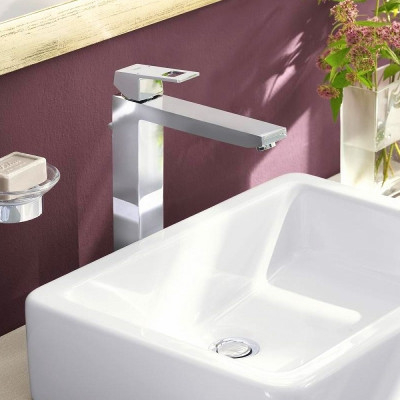 Смеситель для раковины Grohe Eurocube 23406000 Хром латунь