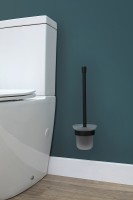 Ершик для унитаза Aquanet 5688MB 241909 Черный матовый