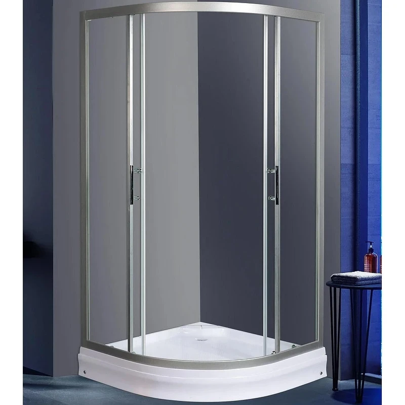 Душевой уголок WeltWasser WW500 С 80x80 10000013854 профиль Хром стекло прозрачное
